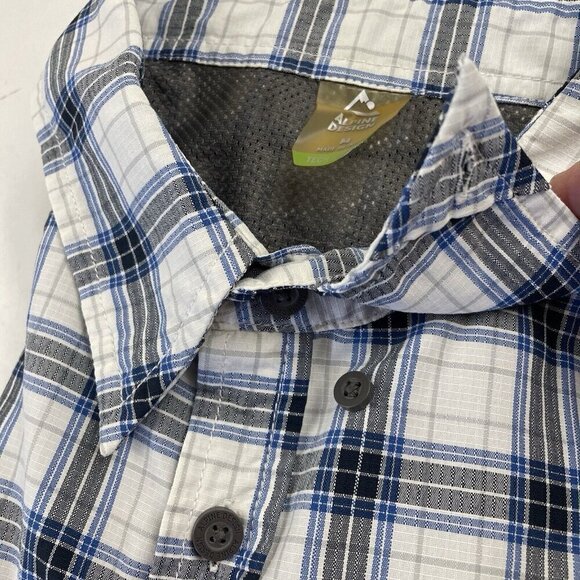 Alpine Design Tech Series Button Up Shirt Men's M Outdoor Fishing Vented Hike - Picture 14 of 14